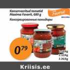 Konserveeritud tomatid Maxima Favorit, 68 g