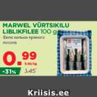 Allahindlus - MARWEL VÜRTSIKILU LIBLIKFILEE 100 g