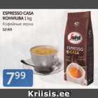 ESPRESSO CASA KOHVIUBA 1  kg