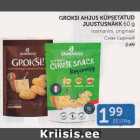 GROKSI AHJUS KÜPSETATUD JUUSTUSNÄKK 60  g