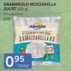 GRANAROLO MOZZARELLA JUUST 125 G