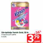 Värvipüüdja Vanish Gold, 32 tk
