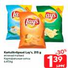 Kartulikrõpsud Lay’s, 215 g

