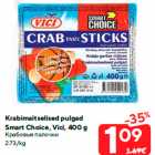 Krabimaitselised pulgad
Smart Choice, Vici, 400 g
