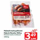 Maitselt mahe grillvorst
Maks & Moorits, 900 g
