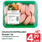 Jahutatud broilerifilee palad
Talupoja, 1 kg
