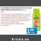 SCHWARZKOPF GOT2B FRESH IT EXTRA FRESH MINI-KUIVŠAMPOON 100 ml