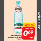 Allahindlus - Mineraalvesi
Borjomi, 500 ml