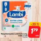 Majapidamispaber Lambi Extra Long,
3 kihti, 2 rulli