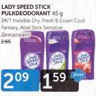 LADY SPEED STICK PULKDEODORANT 45 G