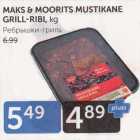 MAKS & MOORITS MUSTIKANE GRILL-RIBI, KG