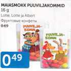 MAIASMOKK PUUVILJAKOMMID 16 G