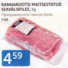 RANNAROOTSI MAITSESTATUD SEAVÄLISFILEE, KG