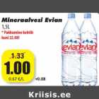 Allahindlus - Mineraalvesi Evian
