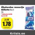 Allahindlus - Ühekordne raseerija
GilletteBlue II
5tk