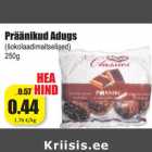 Allahindlus - Präänikud Adugs
(sokolaadimaitselised)
250g