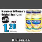 Allahindlus - Majonees Hellmann´s Original Real 420 ml