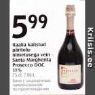 Allahindlus - Itaalia kaitstud päritolunimetusega vein Santa Margherita Prosecco DOC