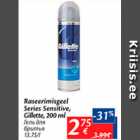 Allahindlus - Raseerimisgeel Series Sensitive, Gillette, 200 ml