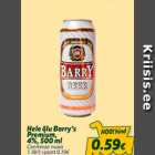 Hele õlu Barry`s Premium