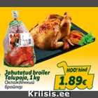 Allahindlus - Jahutatud broiler Talupoja, 1 kg