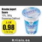 Kreeka jogurt Saare