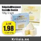 Valgehallitusjuust Castello Danish