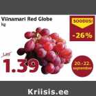 Viinamari Red Globe
kg