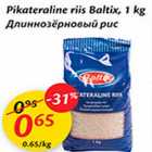 Allahindlus - Pikateraline riis Baltix