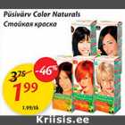 Allahindlus - Püsivärv Color Naturals