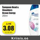 Allahindlus - Šampoon Head&Sholders Ocean Energy 250 ml