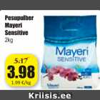 Allahindlus - Pesupulber Mayeri Sensitive 2 kg