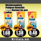 Närimissuupiste Pedigree DentaStix 