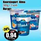 Koorejogurt Alma