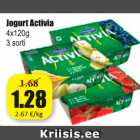 Allahindlus - Jogurt Activia