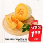 Allahindlus - Valge melon Honey Dew, kg