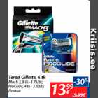 Allahindlus - Terad Gillette, 4 tk