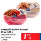 Allahindlus - Praetud kilud või räimed Briis, 380 g