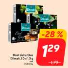 Must sidrunitee
Dilmah, 20 x 1,5 g
