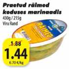 Allahindlus - Praetud räimed koduses marinaadis