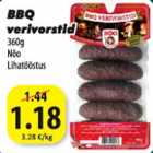 Allahindlus - BBQ verivorstid