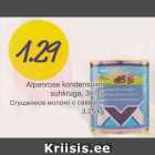 Allahindlus - Alpenrose kondenspiim suhkruga, 397 g