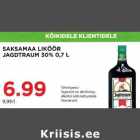 Allahindlus - SAKSAMAA LIKÖÖR JAGDTRAUM 30% 0,7 L