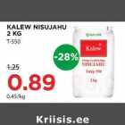 Allahindlus - KALEW NISUJAHU 2 kg T-550