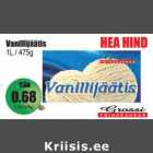 Allahindlus - Vanillijäätis
1L / 475g