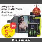 Allahindlus - Komplekt Fa Sport Double Power