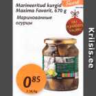 Allahindlus - Marineeritud kurgid Maxima Favorit, 670 g