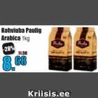 Allahindlus - Kohviuba Paulig
Arabica
1kg