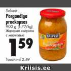 Allahindlus - Salvest
Porgandiga
praekapsas