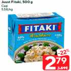 Juust Fitaki, 500 g
